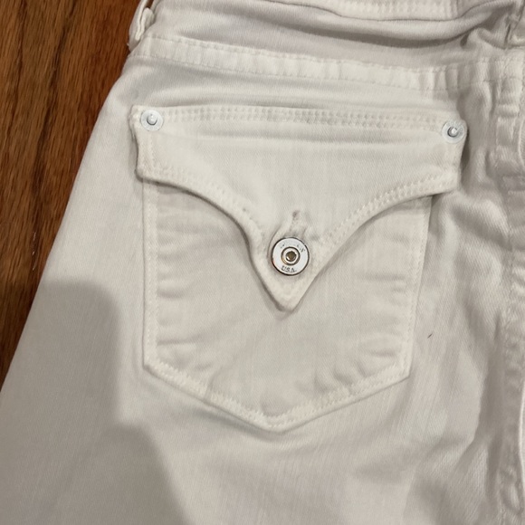 Hudson Signature White Boot Cut Jeans - Picture 9 of 12